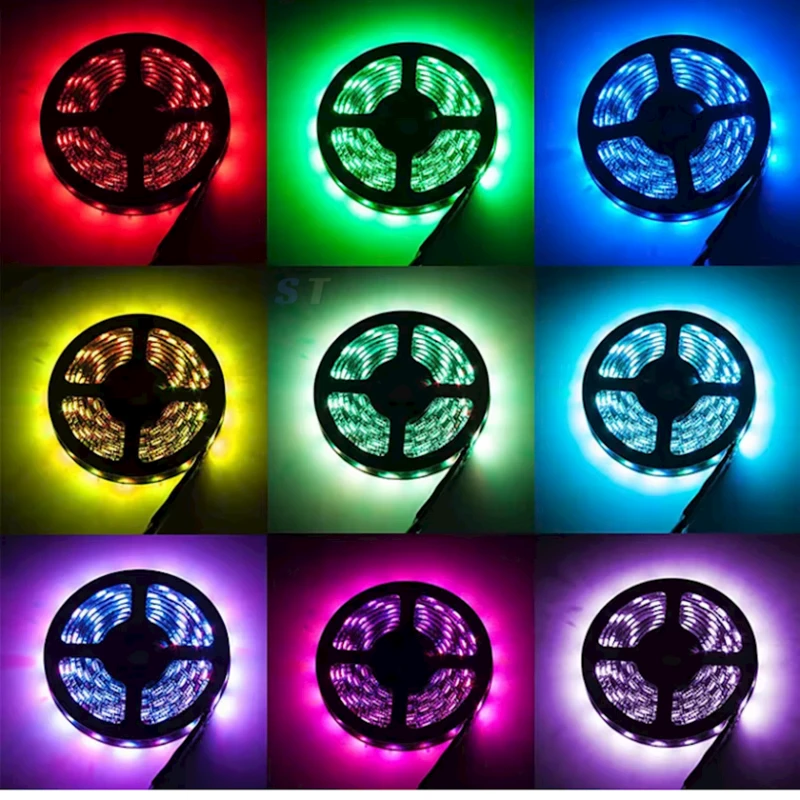 Светодиодная лента Tuya WiFi RGB, 5 м (ST_3600717221193_5) Светодиодная лента Tuya WiFi RGB, 5 м (ST_3600717221193_5)