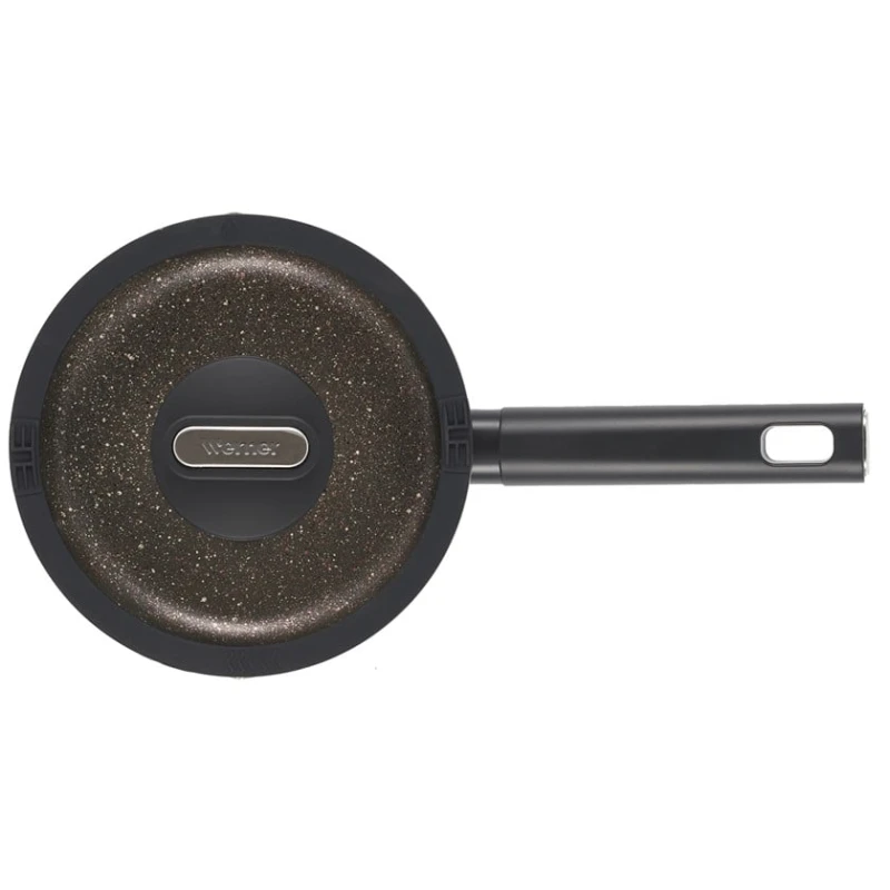 Ковш Werner Organic Stone style 51449, прессованный алюминий/бакелит, коричневый, 18 см, 2.2 л