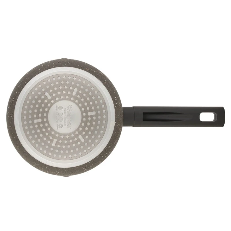 Ковш Werner Organic Stone style 51449, прессованный алюминий/бакелит, коричневый, 18 см, 2.2 л