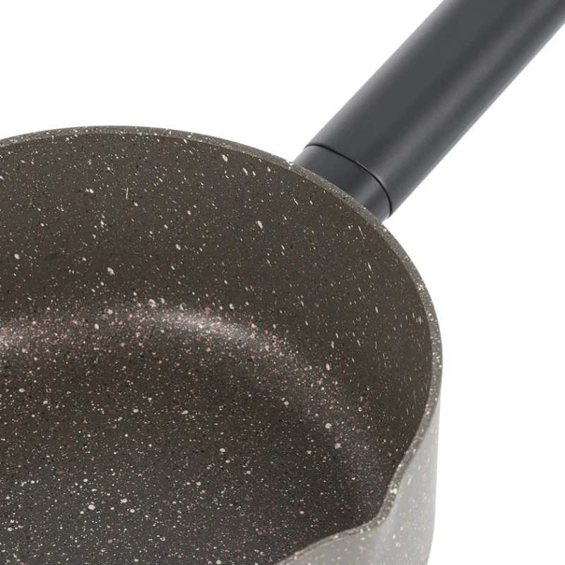 Ковш Werner Organic Stone style 51449, прессованный алюминий/бакелит, коричневый, 18 см, 2.2 л