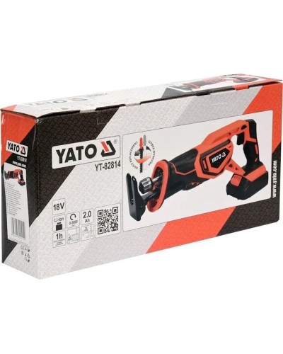 Qılınc mişar Yato YT-82814, akkumulyatorlu, 18 V