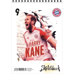 Блокнот Sketchbook Harry Kane, A5, 30 листов