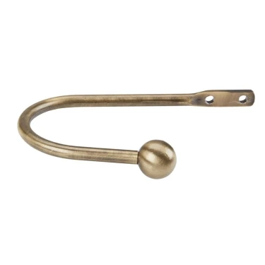 Держатель для штор JYSK Kataja, латунь, коричневый Держатель для штор JYSK Kataja, латунь, коричневый