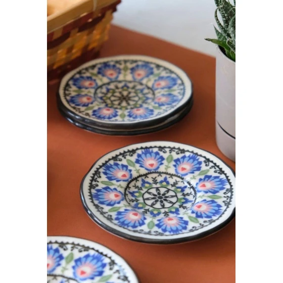 Nəlbəki dəsti Jamour Roys Fulya, farfor, rəngbərəng, 12 sm, 6 parça Nəlbəki dəsti Jamour Roys Fulya, farfor, rəngbərəng, 12 sm, 6 parça