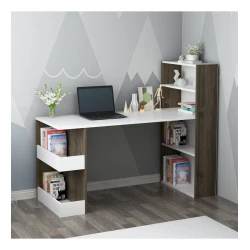 Компьютерный стол Art Mebel 87, белый, 120x120x60 см