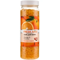 Соль для ванн Fresh Juice Orange & Guarana 700 гр