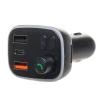 Автомобильный FM трансмиттер P2 2 USB/Type-C QC3.0 Black