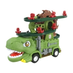 Игровой набор Dinosaur Truck 388-74, пластик, зеленый, 27x19.5x13.5 см