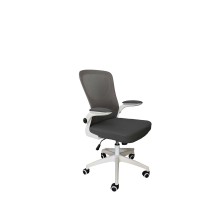 Ofis üçün kreslo Jess OFD-1021, 60х66х100 sm, boz/ağ