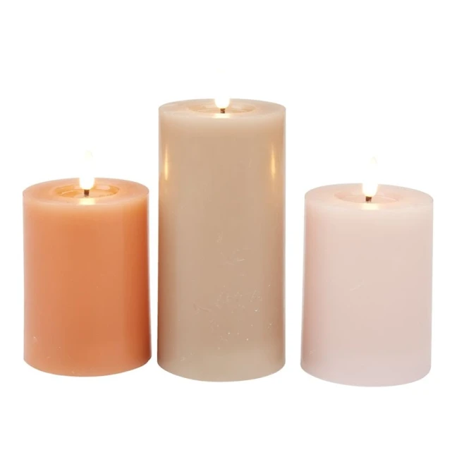 LED şam dəsti JYSK Terkel, 3 əd, 13/15/18 sm LED şam dəsti JYSK Terkel, 3 əd, 13/15/18 sm