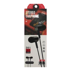 Проводные наушники Extra Bass D21 Black Проводные наушники Extra Bass D21 Black