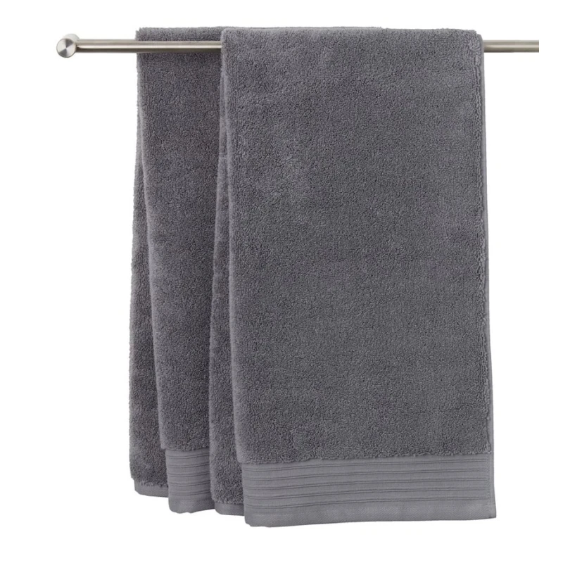 Полотенце JYSK Sorunda, 70x140 см, хлопок, серый Полотенце JYSK Sorunda, 70x140 см, хлопок, серый