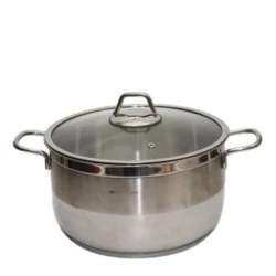 Кастрюля Sofram, нержавеющая сталь, серебристая, 28 см