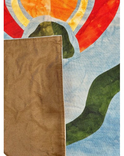 Əl işi kilim xalça Natural halı ELX04, 122х182 sm, pambıq, mavi