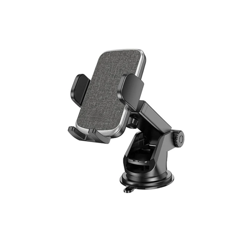 Автомобильный держатель для телефона MyX Polaris Push-Type Telescopic Suction Cup Black (MY95)