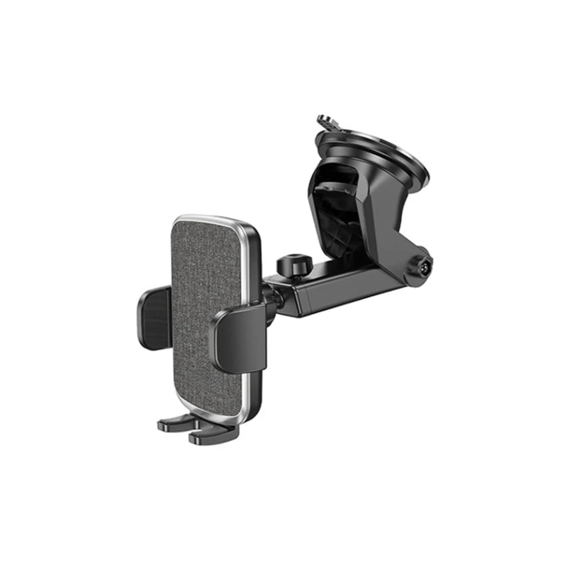 Автомобильный держатель для телефона MyX Polaris Push-Type Telescopic Suction Cup Black (MY95)