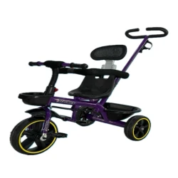 Uşaqlar üçün üçtəkərli velosiped BB-262, 3-5 yaş, bənövşəyi