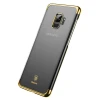 Чехол Baseus Glitter Case для Samsung Galaxy S9 Transparent Gold