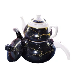 Набор чайников Green PC-0107, черный, 2.5 л + 0.8 л