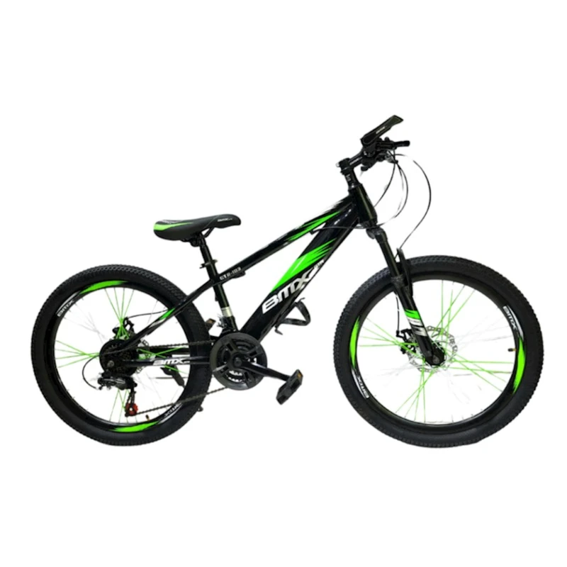 Горный велосипед BMX_gr26, зеленый/черный, размер 26