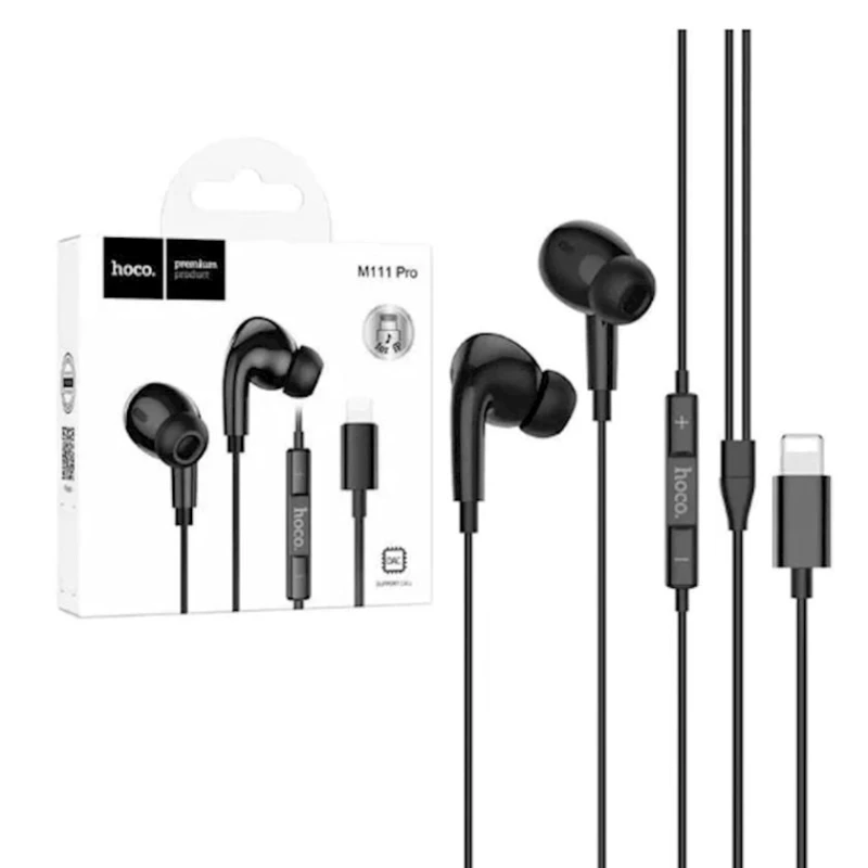 Проводные наушники Hoco M111 Pro Black