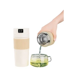 Термокружка с умным температурным дисплеем TM-002, 400 мл, Белая Термокружка с умным температурным дисплеем TM-002, 400 мл, Белая