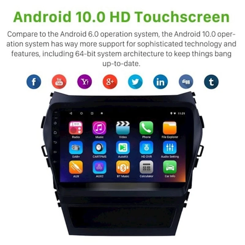 Avtomobil monitoru Still Coll Hyundai Santafe 2013-2017 Avtomobil monitoru Still Coll Hyundai Santafe 2013-2017