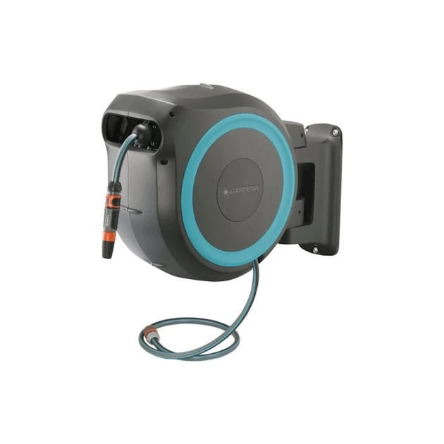 Настенная катушка для шланга Gardena 18620 RollUp M/L, 25 м Настенная катушка для шланга Gardena 18620 RollUp M/L, 25 м