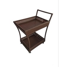Bağ üçün stol Zili Rattan 55x76x85 sm, qəhvəyi