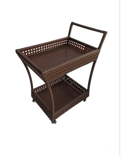 Bağ üçün stol Zili Rattan 55x76x85 sm, qəhvəyi