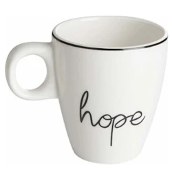 Кружка Porland Hope, фарфор, белая, 130 мл Кружка Porland Hope, фарфор, белая, 130 мл