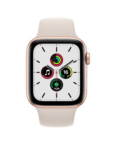 Ağıllı saat Apple Watch SE GPS 40mm Gold Aluminium with Starlight Sport Band (MKQ03RB/A)