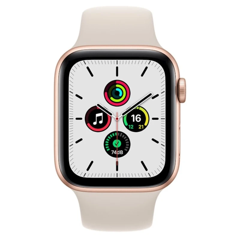 Смарт-часы Apple Watch SE GPS 40mm Gold Aluminium with Starlight Sport Band (MKQ03RB/A)