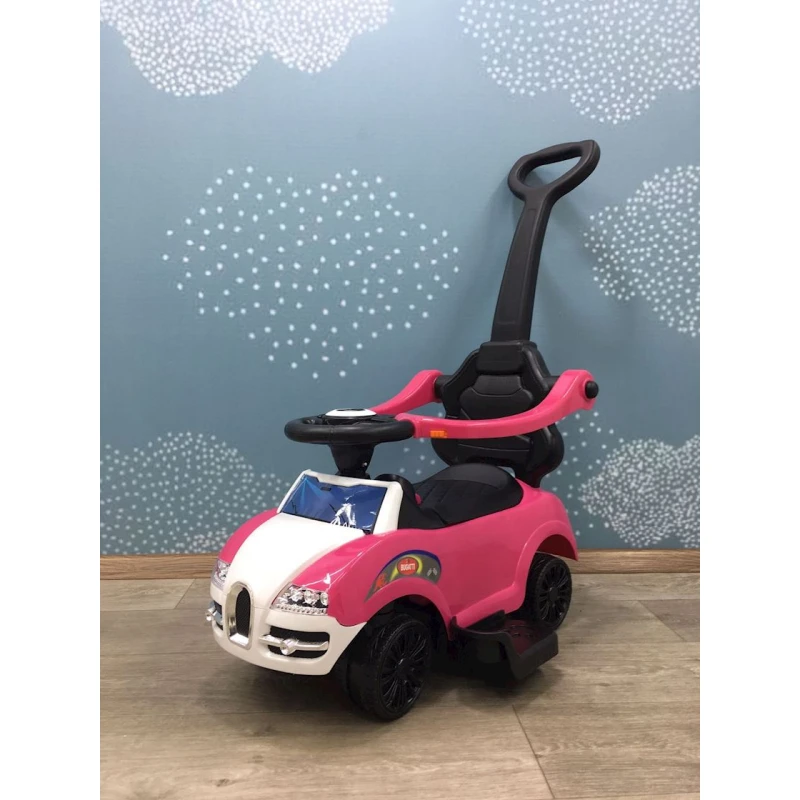 Игрушка-каталка А204, розовая