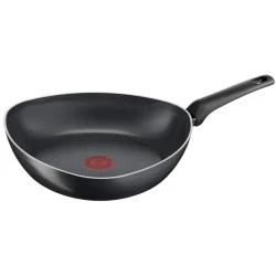 Сковородка Tefal, титановая, черная, 26 см