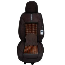Oturacaq üçün çexol Avtostore muncuqlu, coffe - avto851