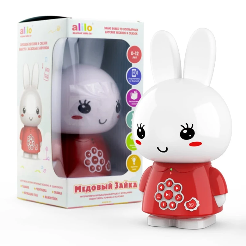 Развивающая игрушка Alilo G6 Медовый Зайка, 0+ лет
