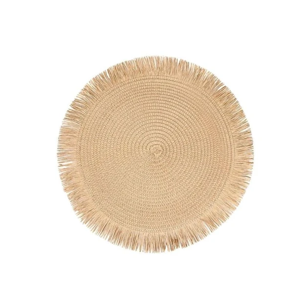 Сервировочный коврик Porland Yona 04STY007362, коричневый, 38 см