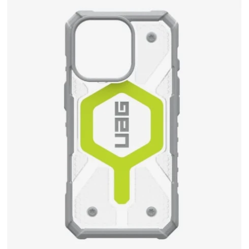 Чехол UAG Pathfinder Clear MagSafe для Apple iPhone 16 Pro Active Neon
