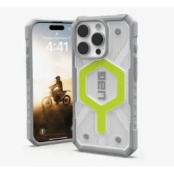 Чехол UAG Pathfinder Clear MagSafe для Apple iPhone 16 Pro Active Neon