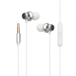 Simli qulaqlıq Celebrat D5 Magnetic Earbuds Silver