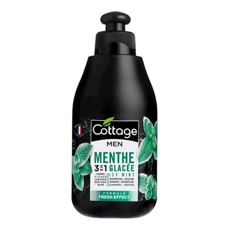 Гель для душа и шампунь Cottage 3в1 Ледяная мята 250 мл Гель для душа и шампунь Cottage 3в1 Ледяная мята 250 мл