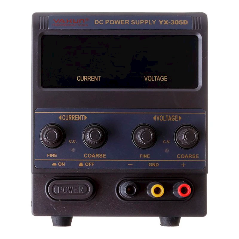 Fasiləsiz enerji təchizatı UPS Yaxun YX-305D, 5A, 30V, qara Fasiləsiz enerji təchizatı UPS Yaxun YX-305D, 5A, 30V, qara