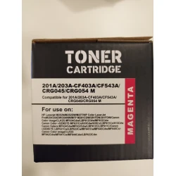 Комплект тонер-картриджей BrightTTone 201A/203A-CF403A/CF543A/CRG045/CRG054 M