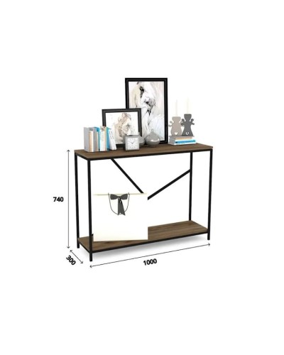 Stellaj 3563_LoftFaceVotan, 100x30x74 sm, LDSP, qəhvəyi