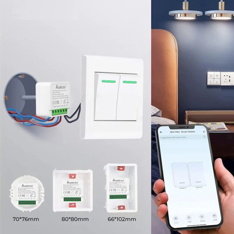 Умный выключатель Tuya Mini Smart WiFi Switch Remote Controller Умный выключатель Tuya Mini Smart WiFi Switch Remote Controller