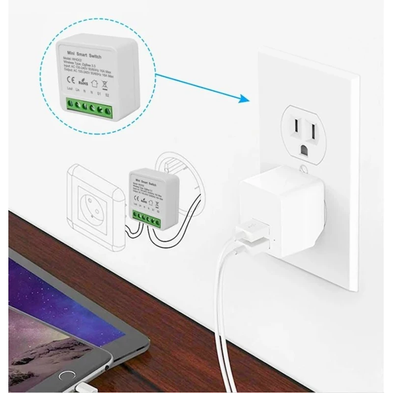 Умный выключатель Tuya Mini Smart WiFi Switch Remote Controller Умный выключатель Tuya Mini Smart WiFi Switch Remote Controller