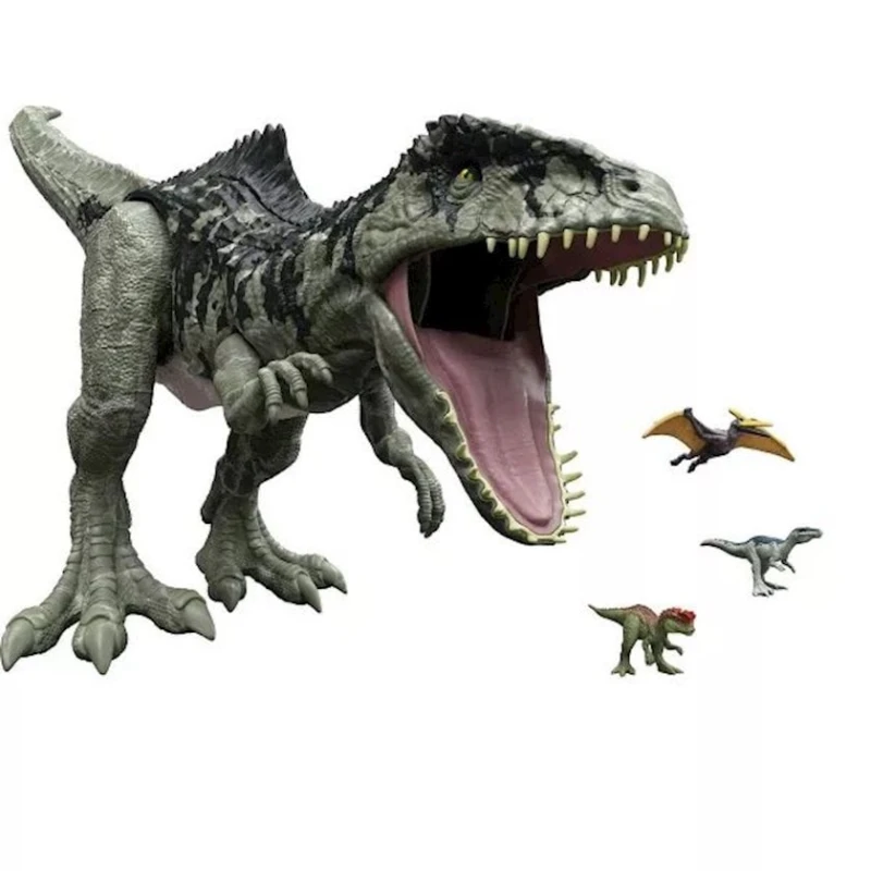 Динозавр фигурка Jurassic World Dominion Super Colossal Giganotosaurus, 4+ лет Динозавр фигурка Jurassic World Dominion Super Colossal Giganotosaurus, 4+ лет