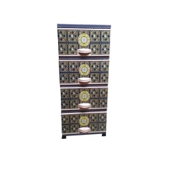 Комод dolab_005, разноцветный, 37x43x45 см Комод dolab_005, разноцветный, 37x43x45 см