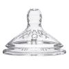 Насадка соски для бутылочек антиколиковая Babyono Natural Nurising 1452, медленный поток, 0 месяцев+, 2 шт